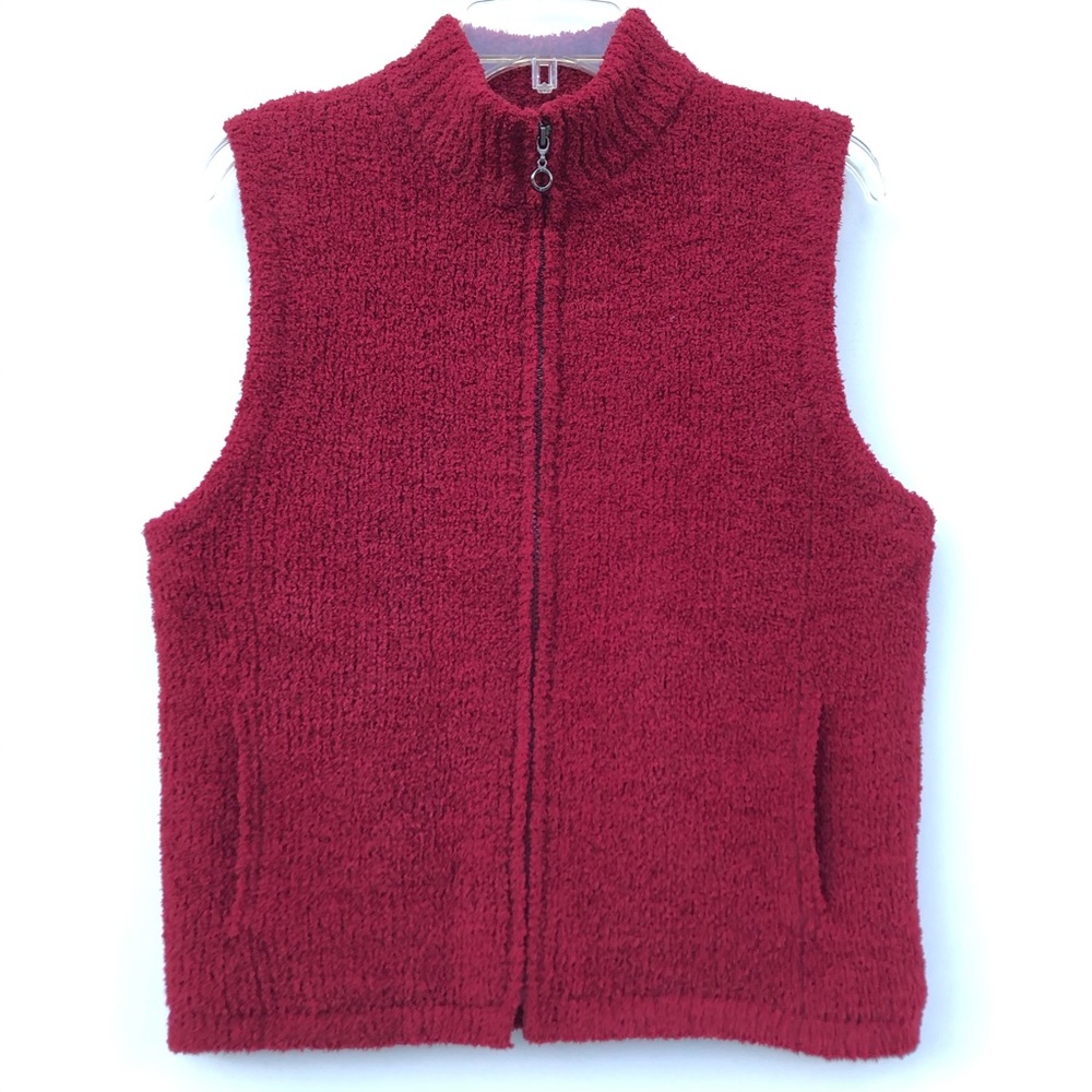 Colorado Clothing Red Sherpa Vest Size Medium
